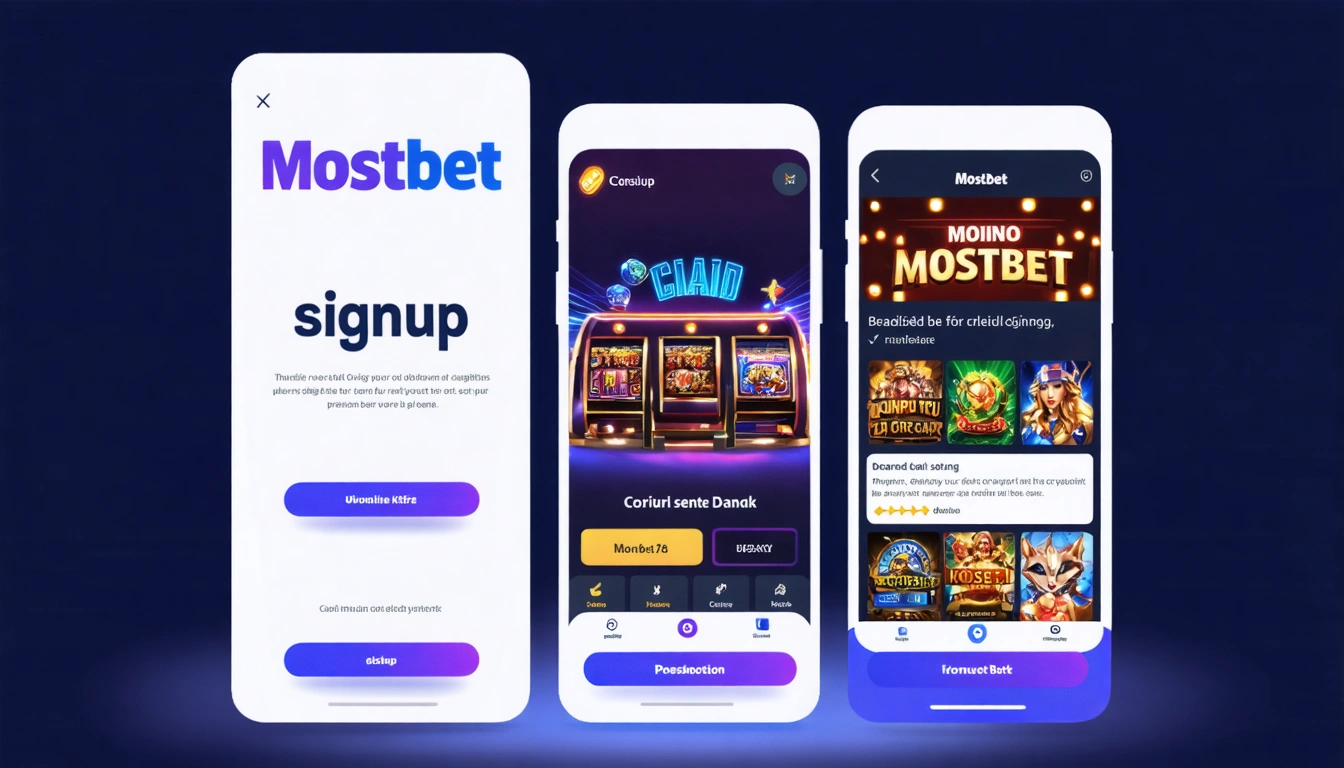 signup Mostbet
