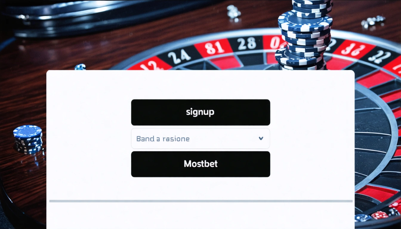 signup Mostbet